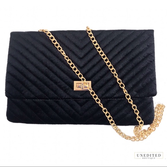 NWT - Shaena Velvet Shoulder Bag - Picture 3 of 7